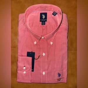 BNWT U.S. polo assn. dress shirt